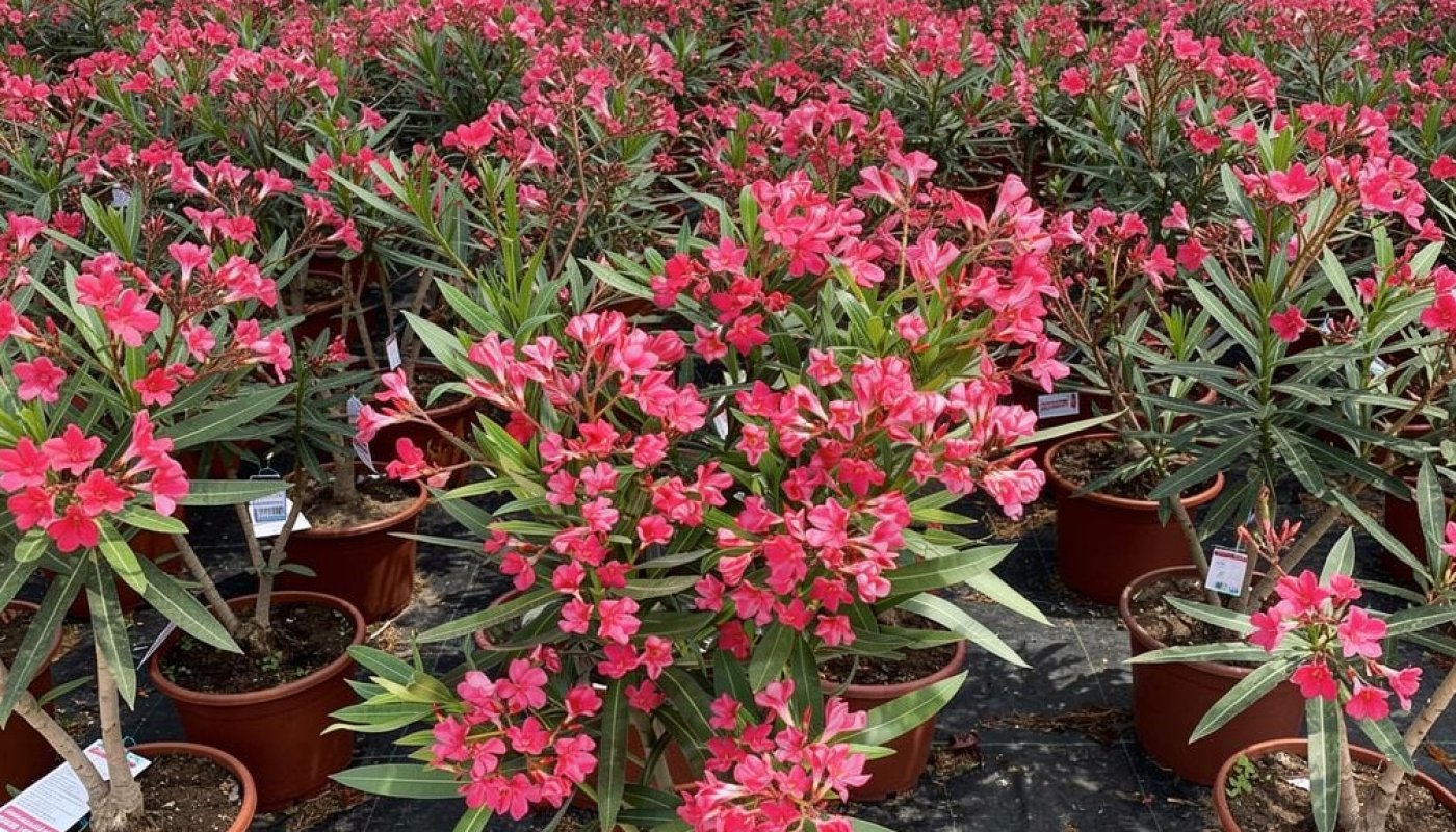 Nerium oleander, Export