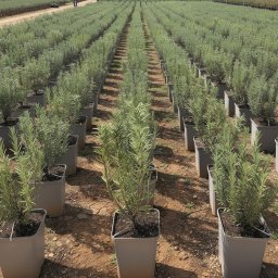 Rosemary (Rosmarinus officinalis) in 1L container, 20cm total height, nursery-grown in Alicante