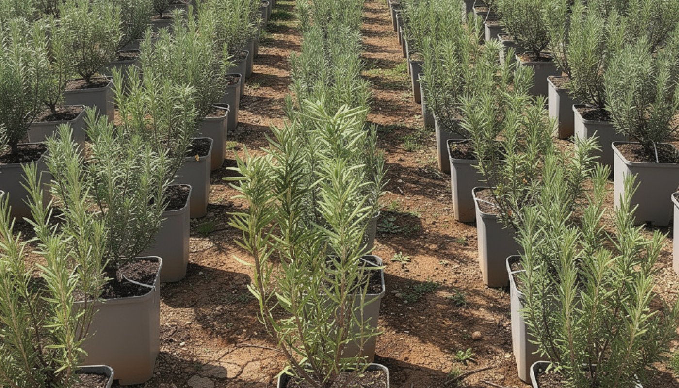 Rosmarinus officinalis, Export